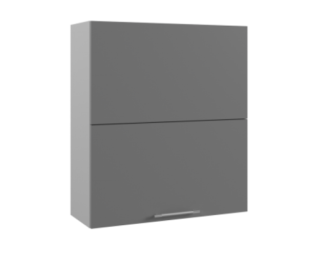 Ройс ПГПМ 800 Шкаф верхний Blum Aventos HF (Графит софт/корпус Серый)