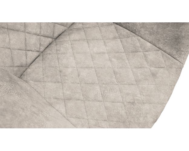 Стул «Дастин» К1С Черный/Микровелюр Wellmart Dark Beige