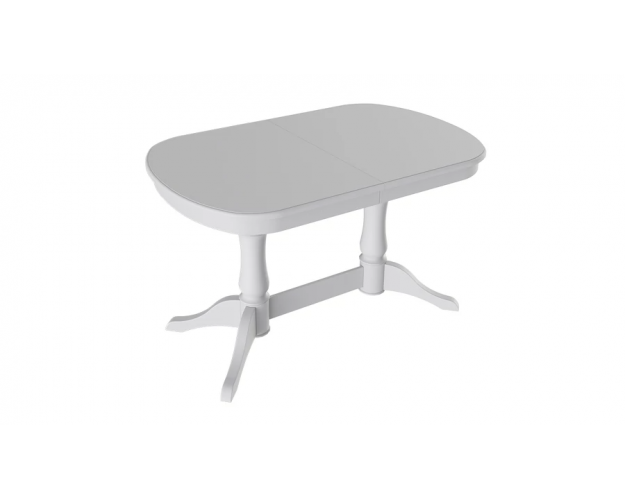 Стол обеденный Валенсия S-182 белый матовый