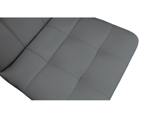 Стул «Аспен» К3 Черный муар/Кожзам Polo Graphite